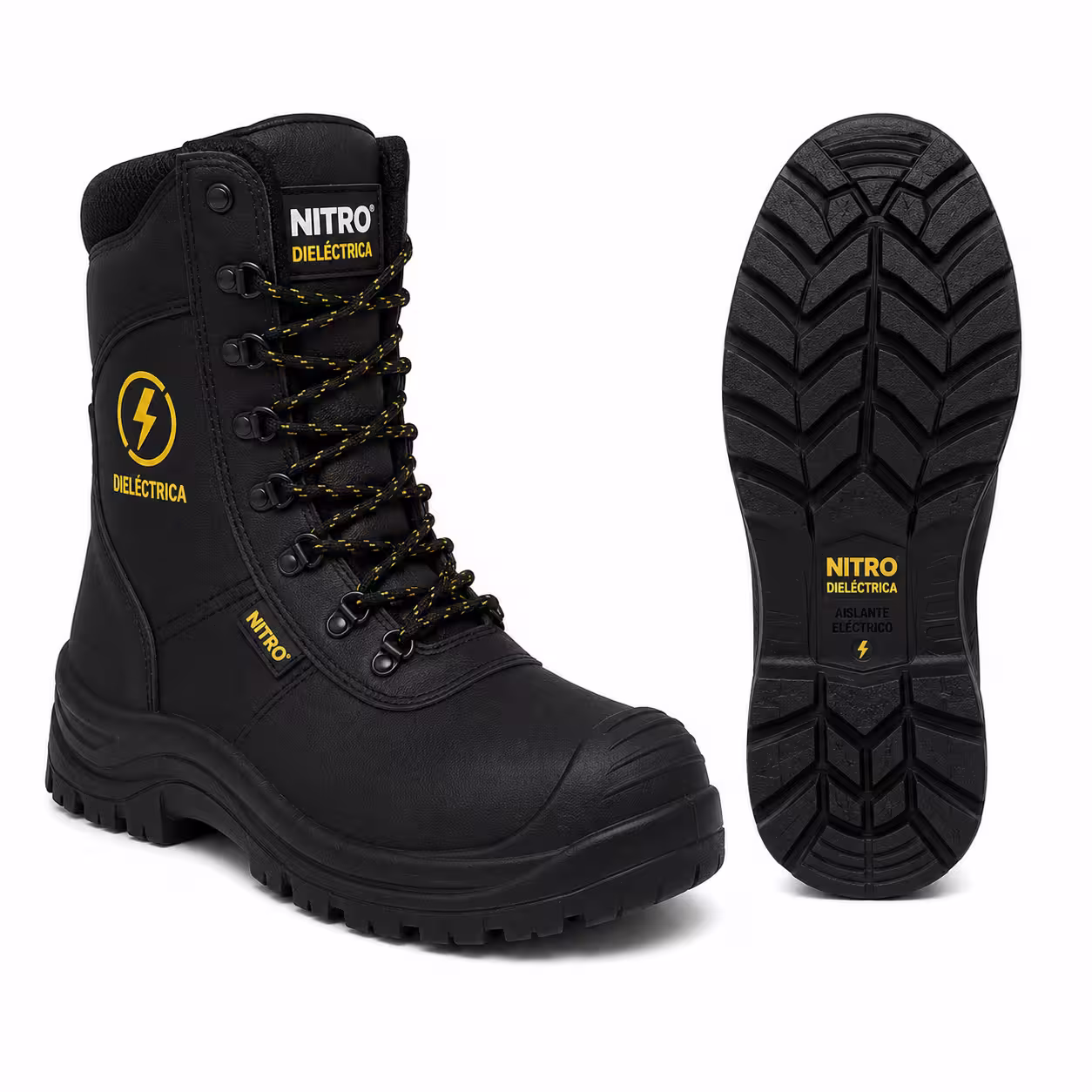 Bota Nitro Dieléctrica de Seguridad Industrial